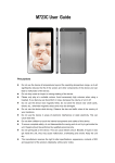 tablet M723C User Guide