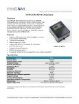 INNCOM B574 &amp; PC-803 Datasheet