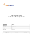 SIGFOX Module SN10 SN10-12 User Guide and Product Specification