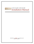 Accutech Access Control System ES 2100, ES 2200, IS 3200, BR 4200 Installation Manual