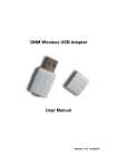 Intracom Asia 2ADQY525527 300MWireless USB Adapter User Manual
