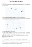 JM-32R Wireless Mouse User Manual