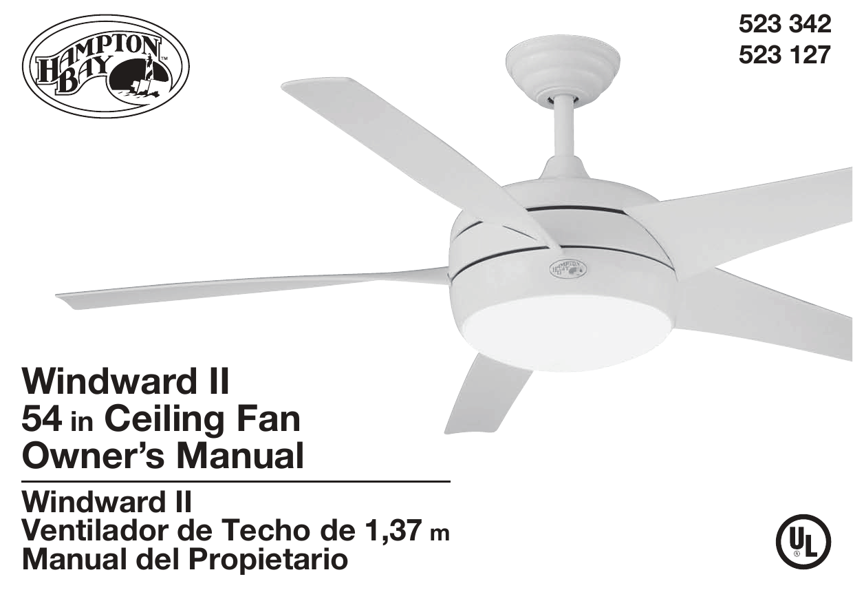 Fans RGB-54WWDC 54inch Windward II 