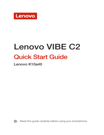 Lenovo Mobile Communication Technology YCNK10A40 LenovoMobile Phone User Manual | Manualzz