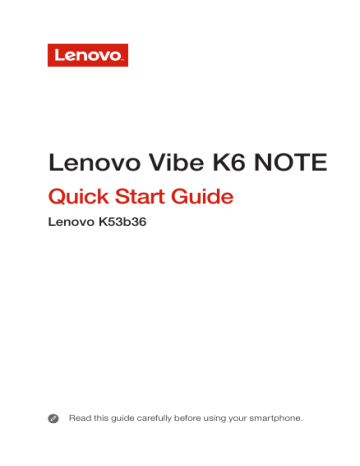Lenovo Mobile Communication Technology YCNK53B3 MobileCellular Phone User Manual | Manualzz