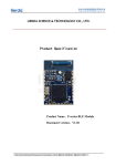 Lierda P-series BLE Module Specification