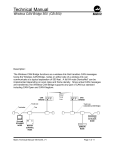 Wireless CAN Bridge 500 CB-500 Technical Manual