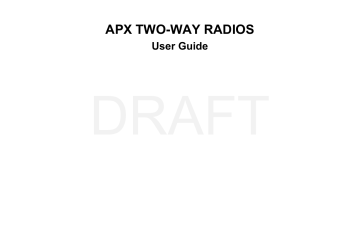 Motorola Solutions AZ489FT7063 Portable2-Way Radio User Manual | Manualzz