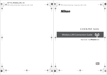 Nikon CGJ3143EB WirelessLAN Module User Manual | Manualzz