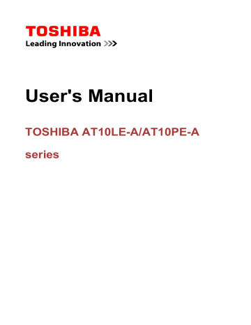 PEGATRON VUIPDAPDAAT10LE-A TABLET User Manual | Manualzz