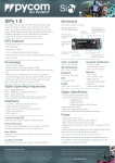 Pycom SiPy 1.0 Datasheet: Features &amp; Specs