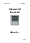 R-tron STESN-4GIR-33S WirelessBooster User Manual