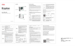 Abilix Krypton 0, Krypton 1, Krypton 2 User Manual
