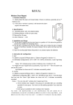 Shenzhen Xi Long Electronics WO9XSJ-87 WirelessDoor Sensor User Manual