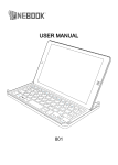Tablet 801 User Manual