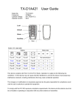 Shingki Inc. DBA Micro Alarm Systems JRMTX999 transmitter User Manual