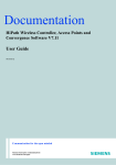 Siemens Communications AY3-AP36V1B HiPathWireless Access Point User Manual