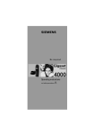 Siemens Information and Communication Mobile L82-1408 SpreadSpectrum Cordless Phone System User Manual