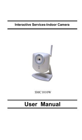 SMC Networks JI5YL500 WirelessNetwork Camera User Manual | Manualzz