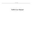 phone X455A User Manual