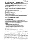 Sun Luen Electrical Mfg. Lamp Instructions