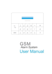 SZ PGST 2AIT9-PG100 GSMalarm system User Manual