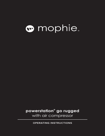 Mophie powerstation go rugged Portable battery Owner's Manual | Manualzz