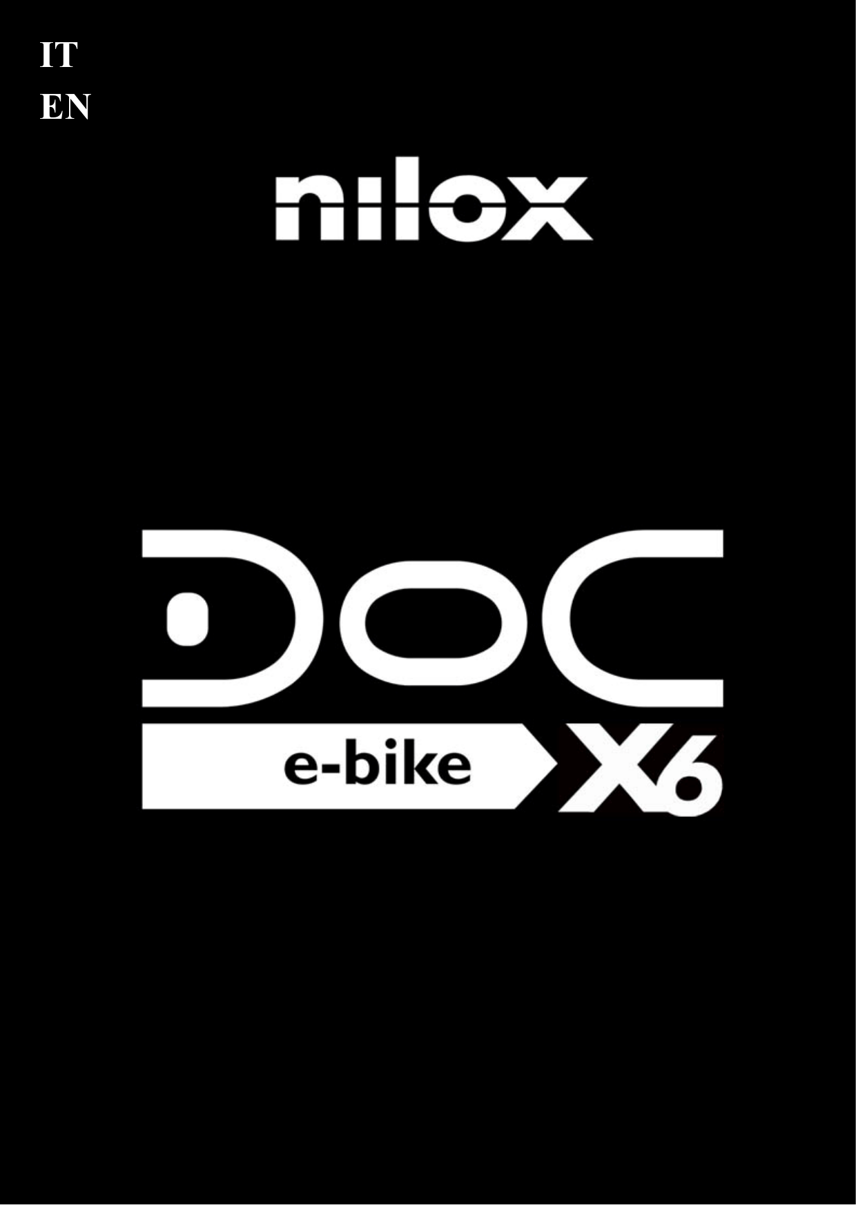 Nilox X6 ELECTRIC BIKE User Manual | Manualzz
