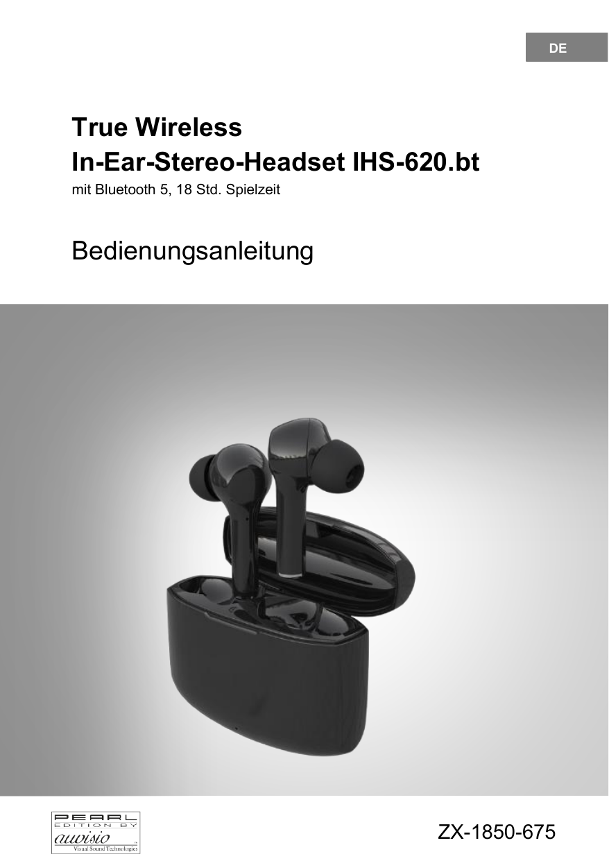 Écouteurs stéréo intra-auriculaires sans fil IHS-620.bt