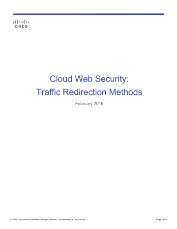 Cisco ScanSafe Secure Mobility Cloud Web Security Leaflet | Manualzz