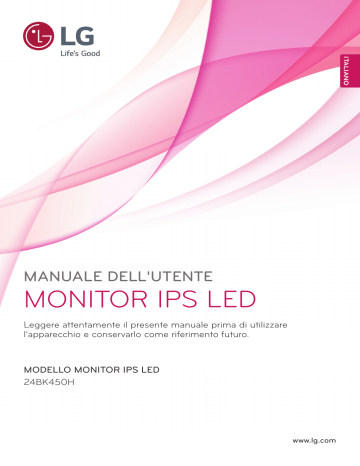 LG 24BK450H-B Manuale Utente | Manualzz