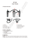 WISEUPSHOP BT200 User Manual