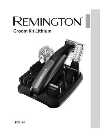 Remington Groom Kit Plus PG6150 User Manual | Manualzz