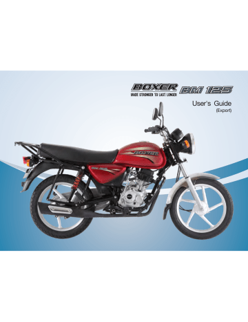 bajaj boxer 100 service manual pdf