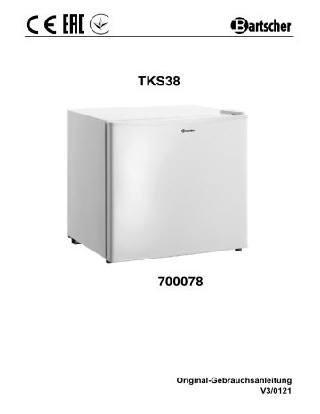 Bartscher 700078 Deep freezer TKS38 Instrucciones de operación | Manualzz