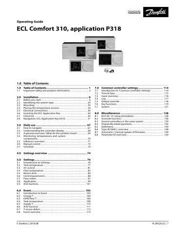 Ecl comfort 310 схема подключения