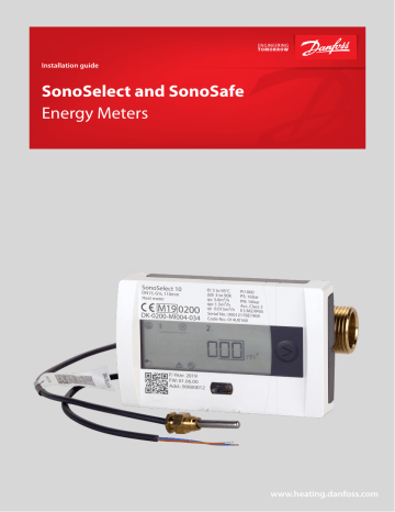 Danfoss SonoSelect 10 And SonoSafe User Guide | Manualzz