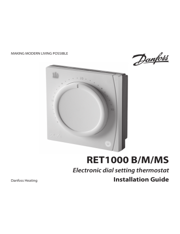 Danfoss RET1000 Installation Guide | Manualzz