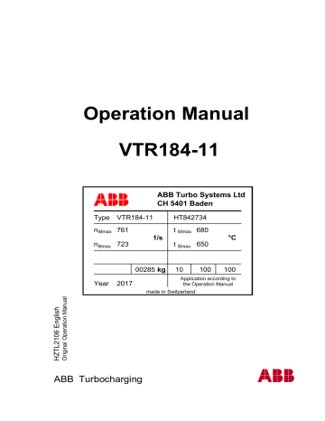 ABB VTR184 11 Betriebshandbuch Manualzz ABB VTR184 11 Betriebshandbuch Manualzz