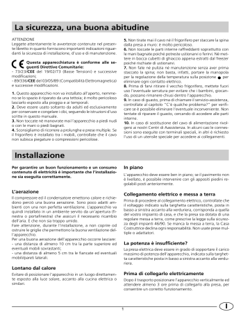 Ariston B 450 VL Owner Manual | Manualzz