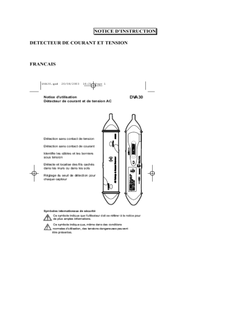 Extech Instruments DVA30 User Manual | Manualzz
