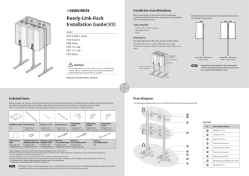 Navien Ready-Link-Rack Manual | Manualzz