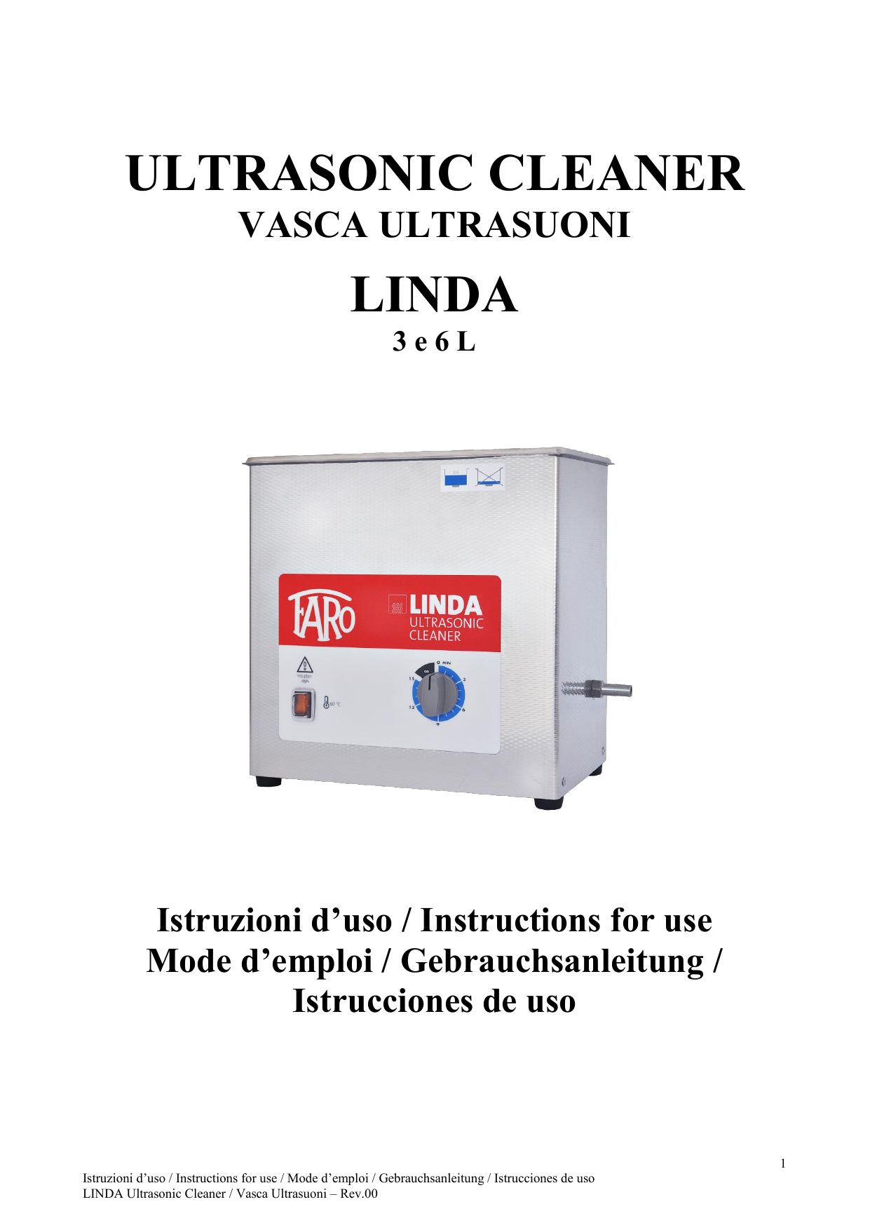 Vasca ultrasuoni Soltec 2200 MH-D S3