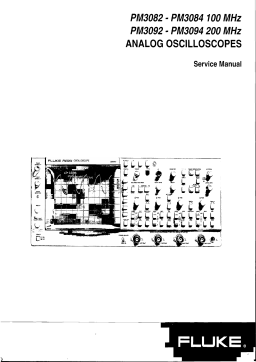 Fluke PM3092 Service Manual