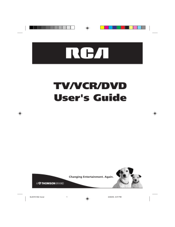 Temporary disabling of rating by DVD disc. RCA 27F501TDV | Manualzz