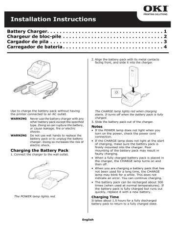 Oki LP B Installation Instructions Manualzz