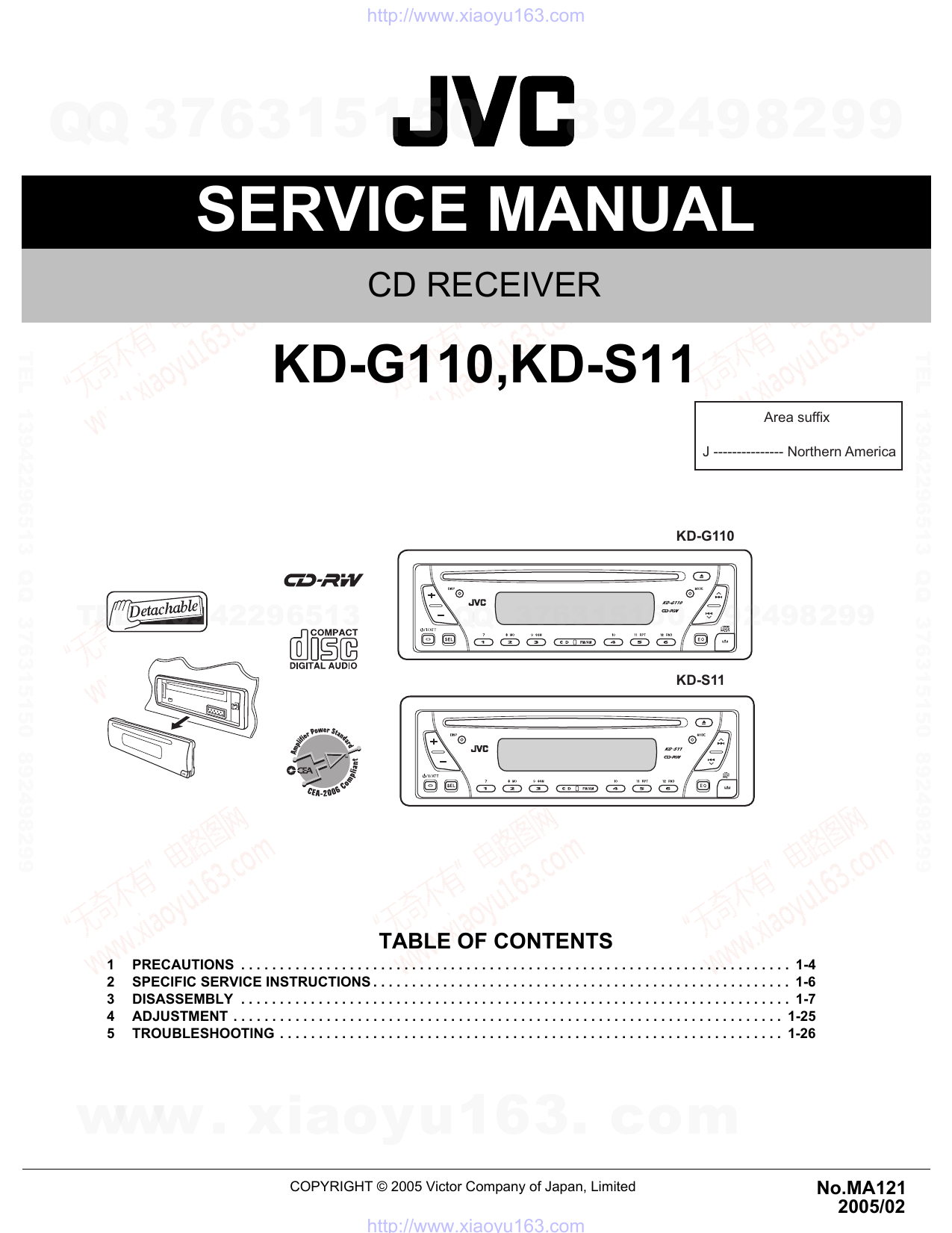 JVC KD-R307