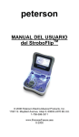 Peterson StroboFlip Manual de usuario