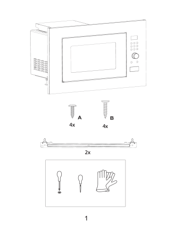 Hotpoint MF25G IX A, MF25GUK IX A, MF20G IX H, MF25G IX H, MF25G IX HA ...