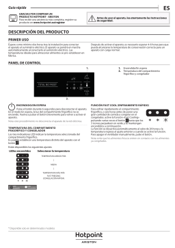 HOTPOINT/ARISTON HAC18 T111 Fridge/freezer combination Manual de usuario